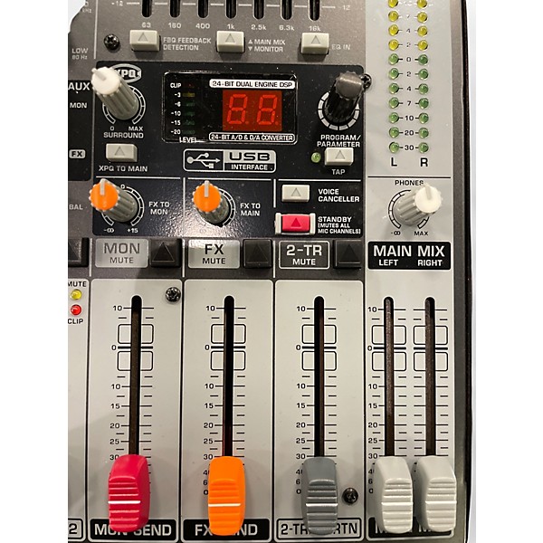 Used Behringer Xenyx X1222USB Unpowered Mixer