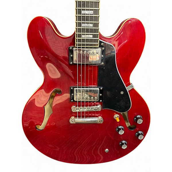 Used 2014 Epiphone ES335 Pro Cherry Hollow Body Electric Guitar