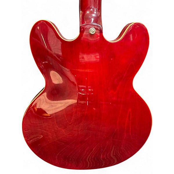 Used 2014 Epiphone ES335 Pro Cherry Hollow Body Electric Guitar