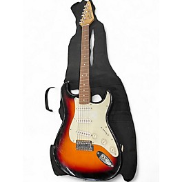 Used Starcaster by Fender Stratocaster 2 Color Sunburst Solid Body Electric Guitar