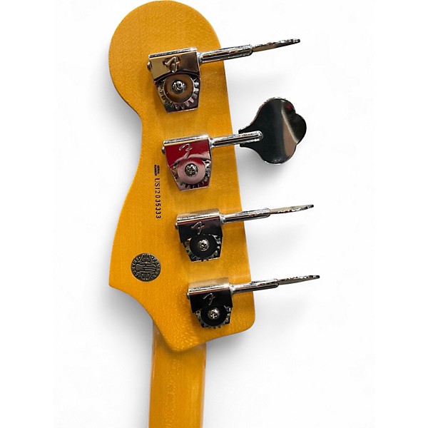 Used Fender Select Precision Bass 2 Tone Sunburst Electric Bass Guitar