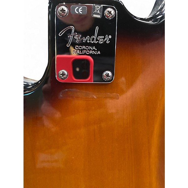 Used Fender Select Precision Bass 2 Tone Sunburst Electric Bass Guitar