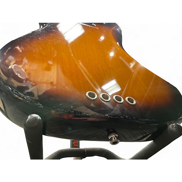 Used Fender Select Precision Bass 2 Tone Sunburst Electric Bass Guitar