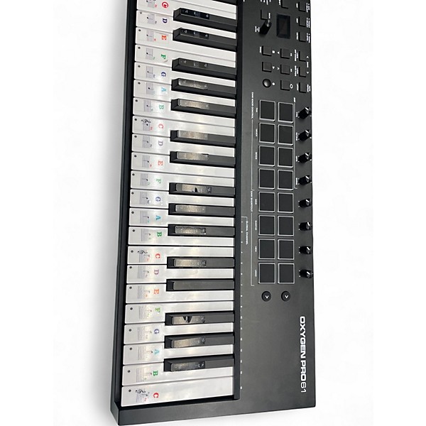 Used M-Audio Oxygen Pro 61 MIDI Controller