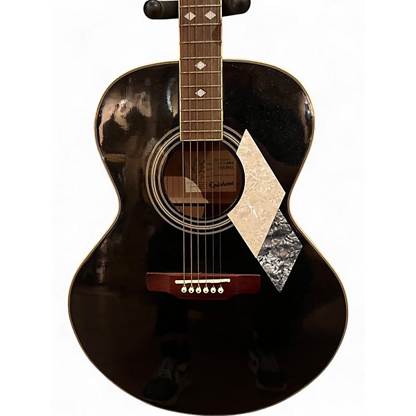 【限定セール！】 Neil Epiphone Used Diamond Guitar Acoustic Black SQ-180 ギター