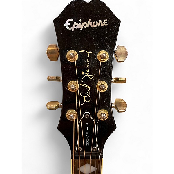 Used Epiphone Neil Diamond SQ-180 Black Acoustic Guitar