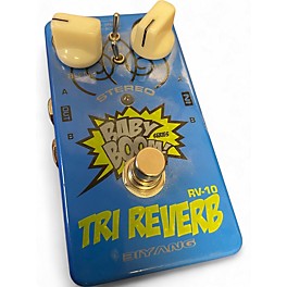Used Biyang TRI REVERB Effect Pedal