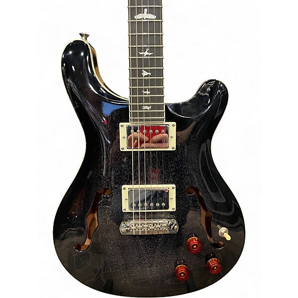 Used PRS Hollowbody Black Hollow Body Electric Guitar