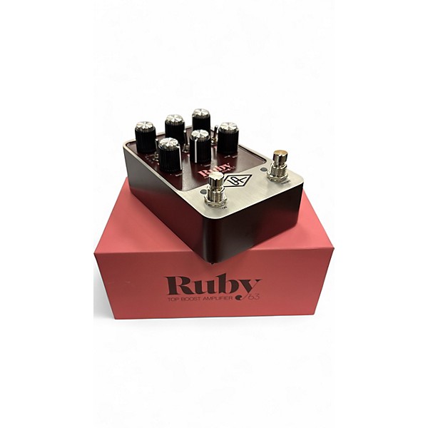 Used Universal Audio Ruby Top Boost Amplifier Effect Pedal