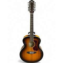 Used Guild F-2512E Antique Sunburst 12 String Acoustic Guitar