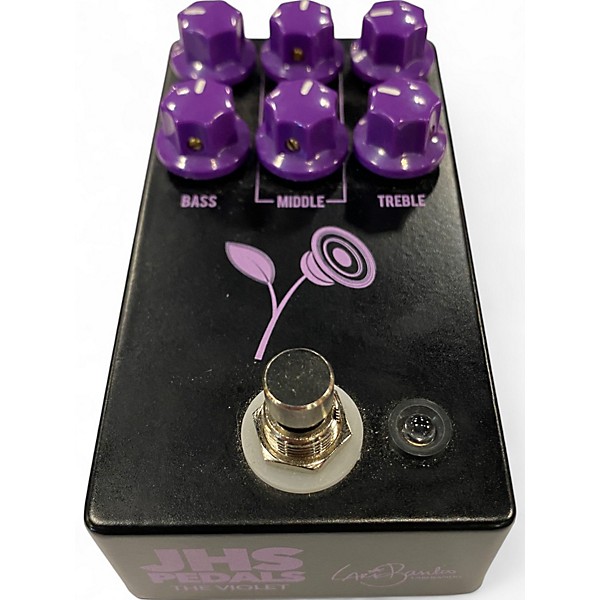 Used JHS Pedals Violet Lari Basilio Signature Distortion/Overdrive Effect Pedal