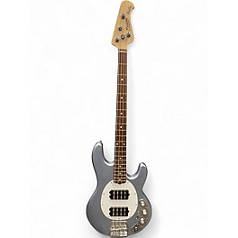 Used Ernie Ball Music Man Stingray SUB Bass Silver Sparkle Electric Bass Guitar