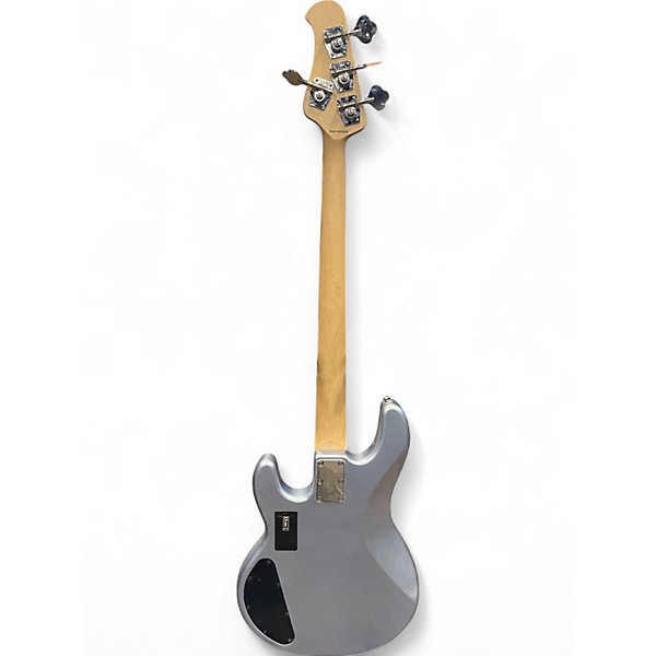 Used Ernie Ball Music Man Stingray SUB Bass Silver Sparkle Electric Bass Guitar