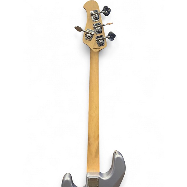 Used Ernie Ball Music Man Stingray SUB Bass Silver Sparkle Electric Bass Guitar