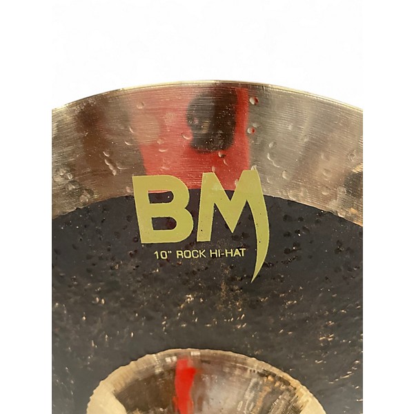 Used Stagg 10in BLACK METAL ROCK HATS Cymbal