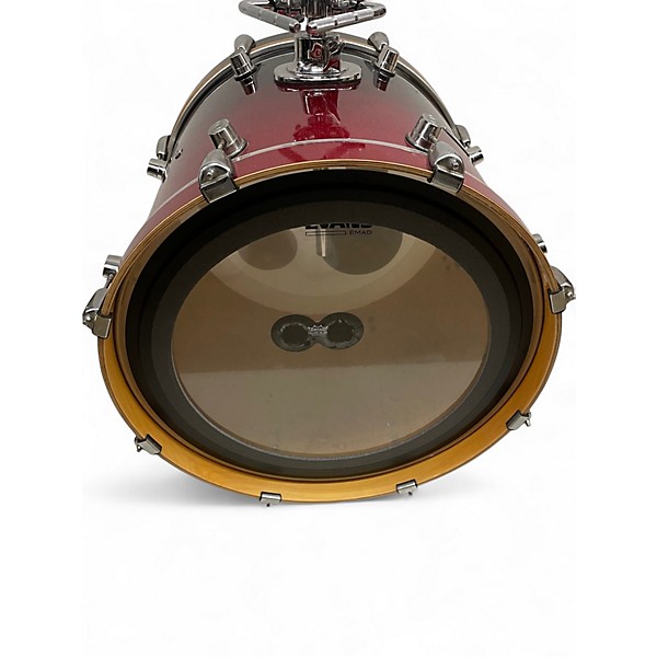 Used PDP by DW 3 Piece X7 PURPLE SPARKLE FADE Drum Kit