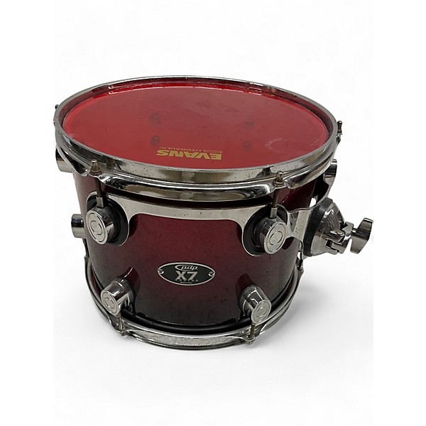 Used PDP by DW 3 Piece X7 PURPLE SPARKLE FADE Drum Kit