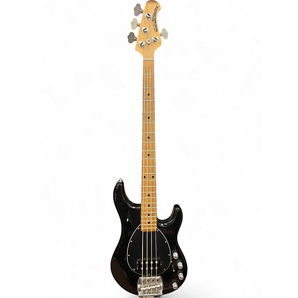 Vintage 1994 Ernie Ball Music Man Sterling 4 String Black Electric Bass Guitar