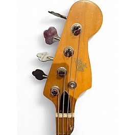 Used Hondo Ii P Style 3 Tone Sunburst Electric Bass Guitar