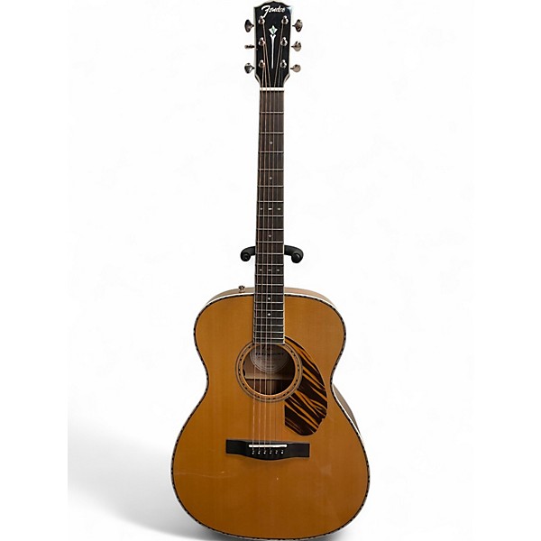 Used Fender Paramount PO-220E Orchestra Antique Natural Acoustic Electric Guitar