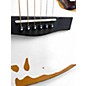 Used Fender Paramount PO-220E Orchestra Antique Natural Acoustic Electric Guitar