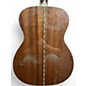 Used Fender Paramount PO-220E Orchestra Antique Natural Acoustic Electric Guitar
