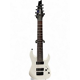 Used Ibanez RG8 8 String WHITE Solid Body Electric Guitar