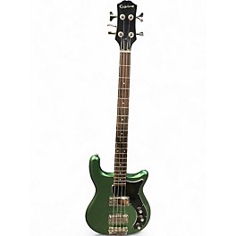 Used Epiphone Embassy Pro Wanderlust Green Metallic Electric Bass Guitar