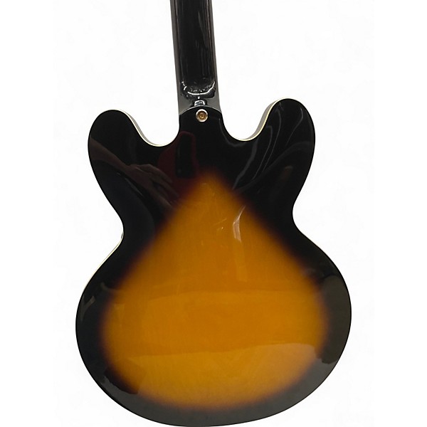 Used Epiphone Dot Deluxe Flametop VINTAGE SUNBURST Hollow Body Electric Guitar
