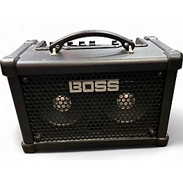 Used BOSS Dual Cube Bass LX 10-Watt 2x5" Stereo Digital Modeling Bass Combo Amp