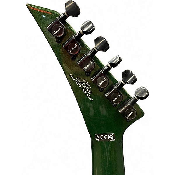 Used Jackson sl2 x series Green Solid Body Electric Guitar