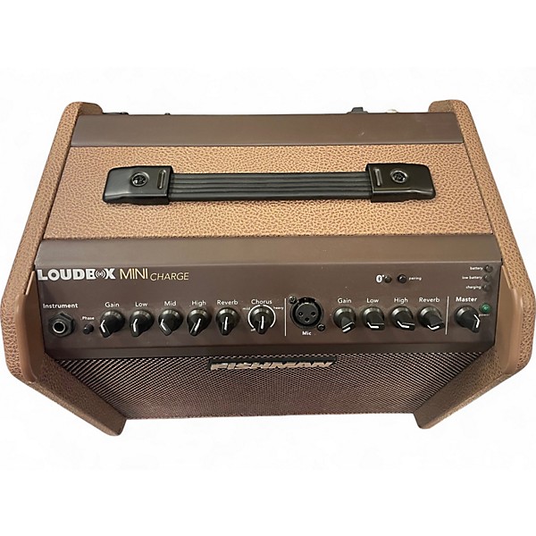 Used Fishman LOUDBOX MINI CHARGE Acoustic Guitar Combo Amp
