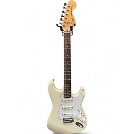 Used Squier STRATORCASTER ORIGINAL CONTOUR BODY White Solid Body Electric Guitar