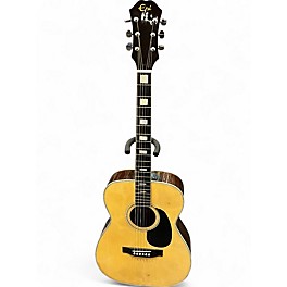 Used Epiphone A12 Natural Acoustic Guitar