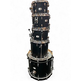 Used Yamaha 6 Piece Tour Custom licorce satin Drum Kit