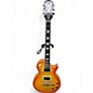 Used Epiphone Les Paul Classic Candy Tangerine Solid Body Electric Guitar thumbnail