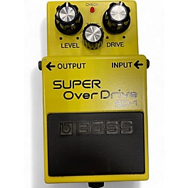 Used BOSS SD1 Super Overdrive Effect Pedal