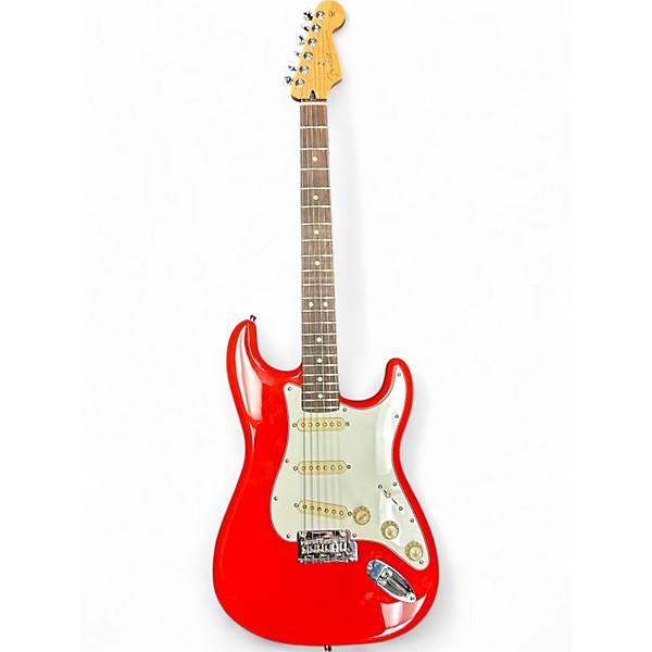 Used Fender PLAYER II STRAT CORAL RED Solid Body Electric Guitar,Specials : American Fashion Style Bags On Sale
