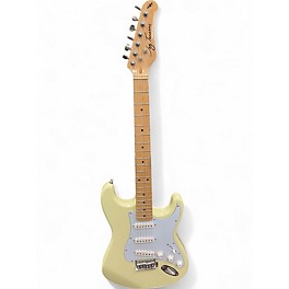 Used Jay Turser Double Cut TV Yellow Solid Body Electric Guitar