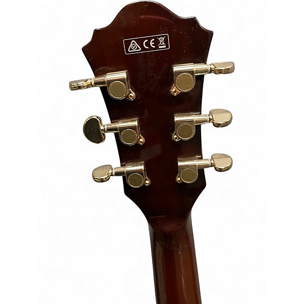 Used Ibanez AS93ZWNT Zebrawood Hollow Body Electric Guitar