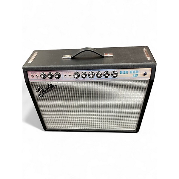 Used Fender 1968 Custom Deluxe Reverb 22W 1x12 Tube Guitar Combo Amp