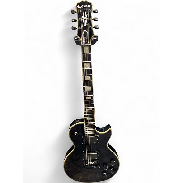 Used Epiphone Les Paul Custom MKH BLACK Solid Body Electric Guitar