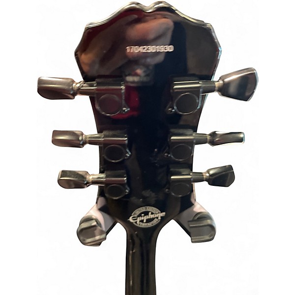 Used Epiphone Les Paul Custom MKH BLACK Solid Body Electric Guitar