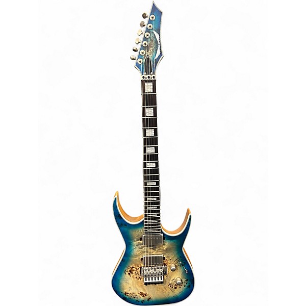 Used Dean EXILE SELECT Ocean Turquoise Solid Body Electric Guitar