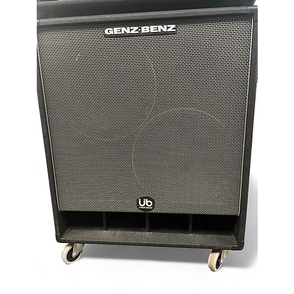 Used Genz Benz GB212T-UB Uber Bass 600W 2x12 Bass Cabinet