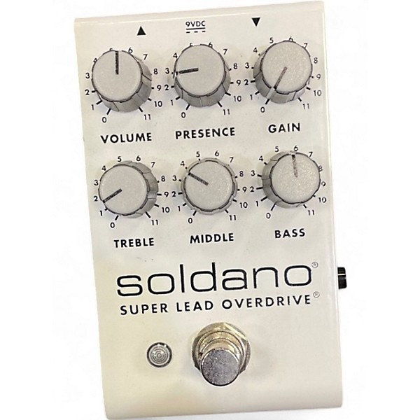 Used Soldano SUPER LEAD OVERDRIVE Effect Pedal