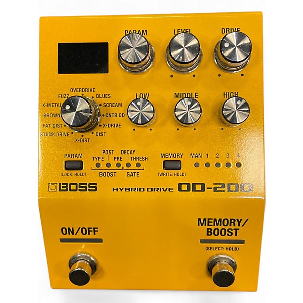 Used BOSS OD-200 Effect Pedal