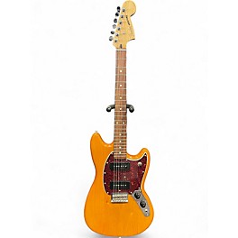 Used Fender Mustang 90 Butterscotch Solid Body Electric Guitar