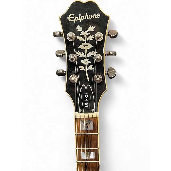 Used Epiphone DC Pro Desert Burst Solid Body Electric Guitar