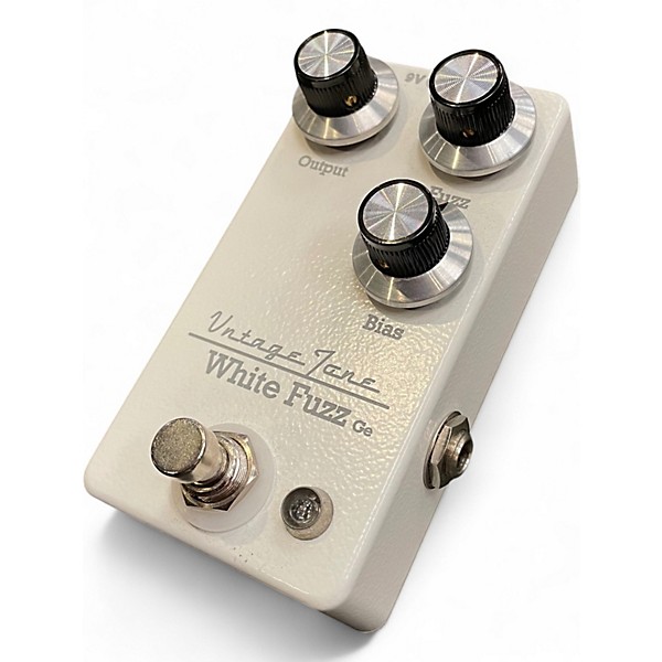 Used Vntage Tone White Fuzz Effect Pedal
